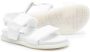 MM6 Maison Margiela Kids touch-strap flat sandals White - Thumbnail 2