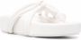 MM6 Maison Margiela knot-detailed platform sandals White - Thumbnail 2