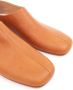 MM6 Maison Margiela leather slip-on loafers Brown - Thumbnail 4