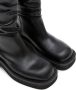 MM6 Maison Margiela 35mm knee-high leather boots Black - Thumbnail 5