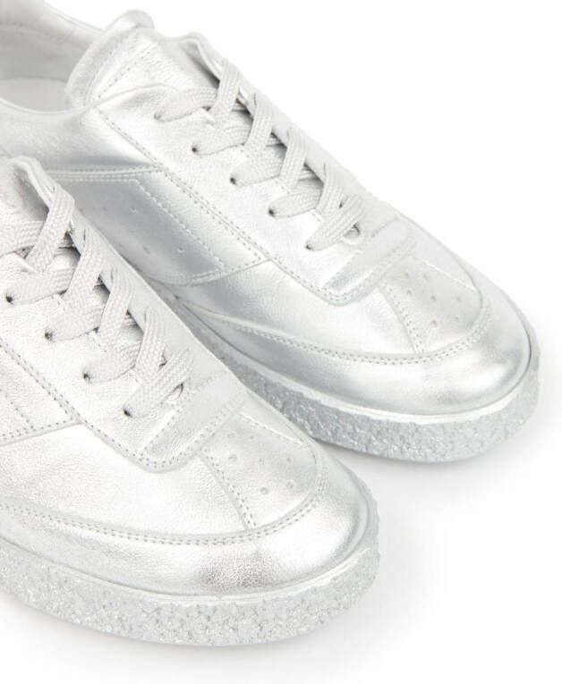 MM6 Maison Margiela 6 Court low-top sneakers Silver