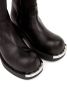 MM6 Maison Margiela panelled buckled leather boots Black - Thumbnail 5