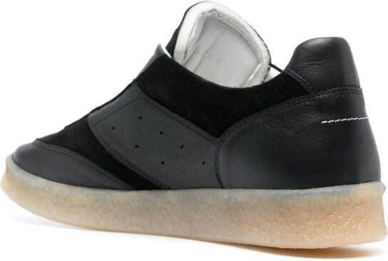 MM6 Maison Margiela panelled low-top sneakers Black