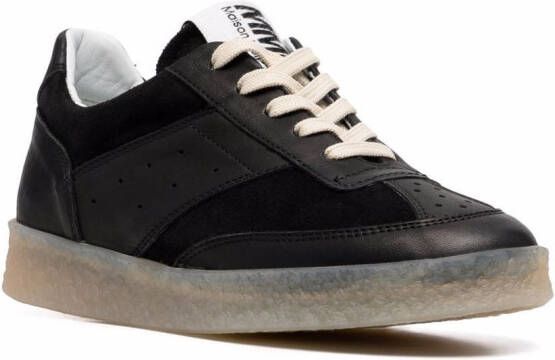 MM6 Maison Margiela 6 Court low-top sneakers Black