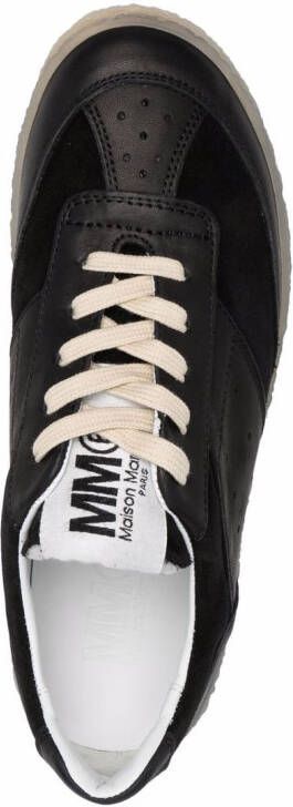 MM6 Maison Margiela 6 Court low-top sneakers Black