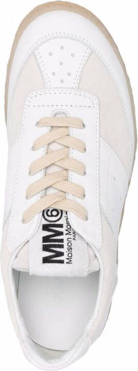 MM6 Maison Margiela 6 Court low-top sneakers White