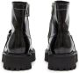 MM6 Maison Margiela buckle-detail leather ankle boots Black - Thumbnail 3