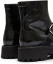 MM6 Maison Margiela buckle-detail leather ankle boots Black - Thumbnail 4