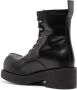 MM6 Maison Margiela round-toe leather boots Black - Thumbnail 3