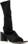 MM6 Maison Margiela slip-on sock-style boots Black - Thumbnail 2