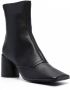 MM6 Maison Margiela square-toe ankle boots Black - Thumbnail 2