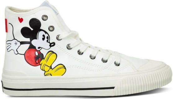 Moa Kids Mickey high-top sneakers White