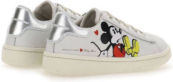Moa Kids x Disney Mickey graphic-print sneakers White