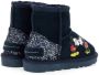 Moa Kids x Disney Mickey + Minnie ankle boots Blue - Thumbnail 3
