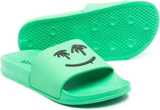 Molo Zhappy slip-on slides Green