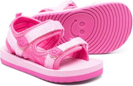 Molo Zola touch-strap sandals Pink