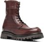 Moma 40mm ridged ankle boots Brown - Thumbnail 2