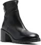 Moma 80mm heeled leather ankle boots Black - Thumbnail 2