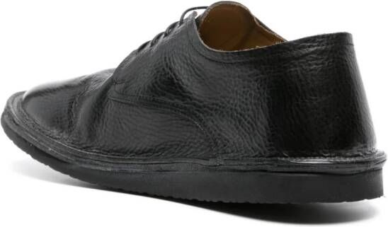 Moma grained-leather Derby shoes Black