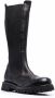 Moma knee-length leather boots Black - Thumbnail 2