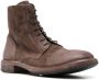 Moma lace-up detail leather boots Brown - Thumbnail 2