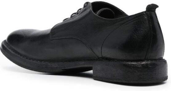Moma lace-up leather derby shoes Black