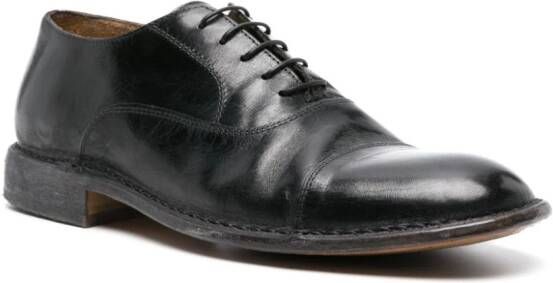 Moma lace-up leather Derby shoes Black