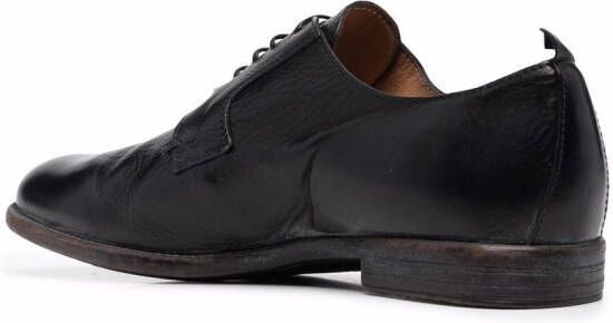 Moma lace-up leather shoes Black