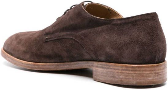 Moma lace-up suede Derby shoes Brown