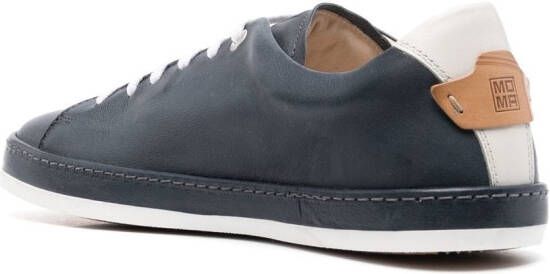 Moma leather low-top sneakers Blue