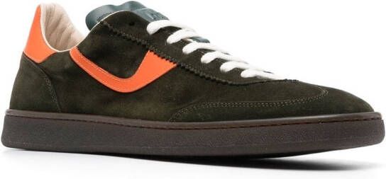 Moma low-top lace-up sneakers Green