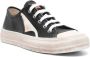 Moma panelled leather sneakers Black - Thumbnail 2