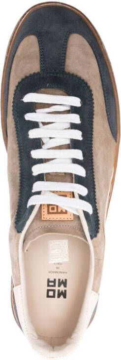 Moma panelled suede sneakers Brown