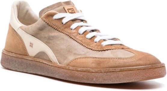 Moma panelled suede sneakers Neutrals