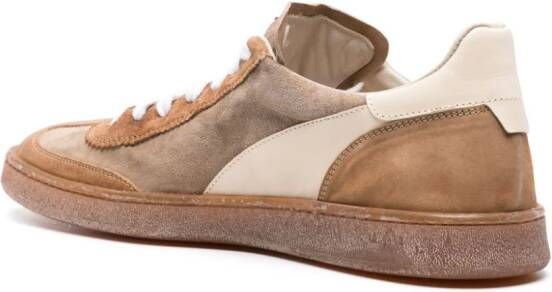 Moma panelled suede sneakers Neutrals