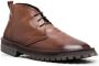Moma Polacco lace-up leather boots Brown - Thumbnail 2