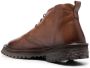 Moma Polacco lace-up leather boots Brown - Thumbnail 3