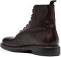 Moma Polacco lace-up leather boots Brown - Thumbnail 3