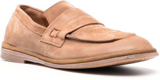 Moma slip-on suede loafers Brown