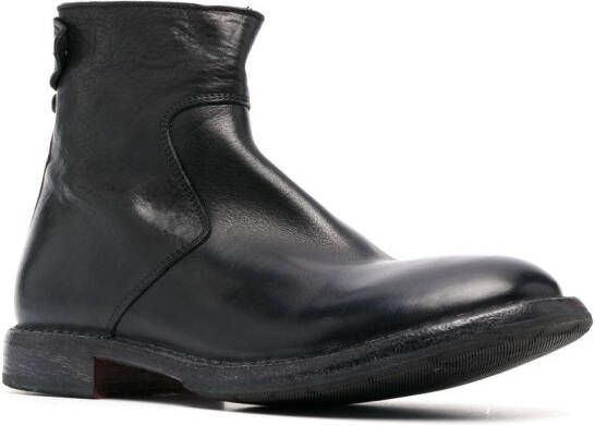 Moma smooth-grain leather boots Black