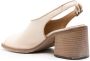 Moma square-toe slingback sandals Neutrals - Thumbnail 3