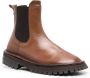 Moma ankle leather boots Brown - Thumbnail 2