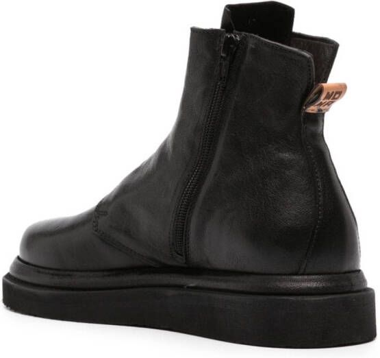 Moma Tronchetto calf leather boots Black