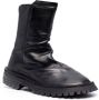 Moma tronchetto leather ankle boots Black - Thumbnail 2