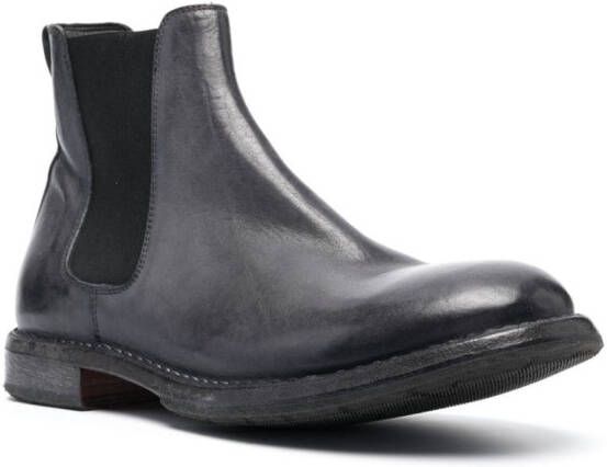 Moma Tronchetto leather boots Grey