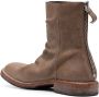 Moma Tronchetto suede ankle boots Brown - Thumbnail 3