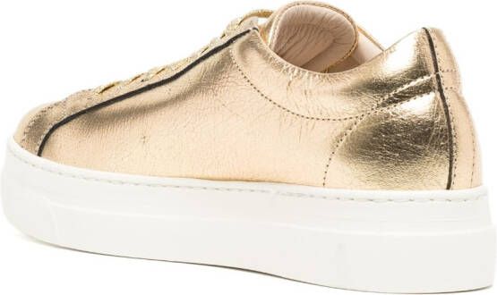 Moma X Madison Maison low-top sneakers Gold