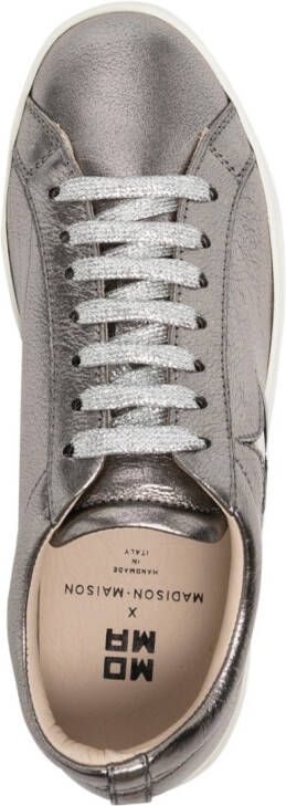 Moma X Madison Maison low-top sneakers Silver