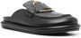 Moncler Bell leather mules Black - Thumbnail 1