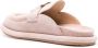 Moncler Bell suede mules Pink - Thumbnail 3